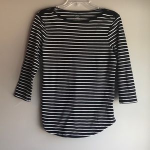 Chic Black Striped Shirt